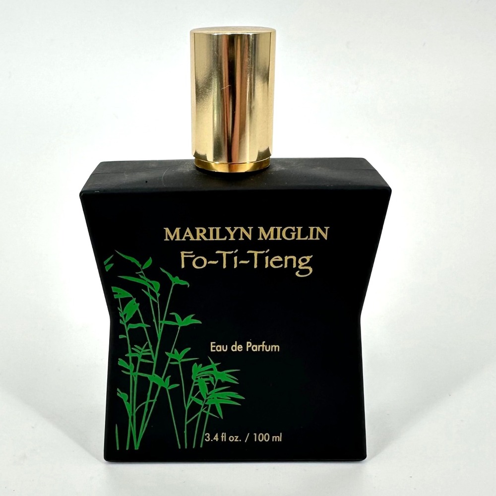 Marilyn Miglin Fo Ti Tieng Eau de Parfum‎ 3.4 fl oz 100ml Black Bottle Gold Cap